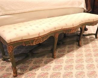 Long Upholstered Bench