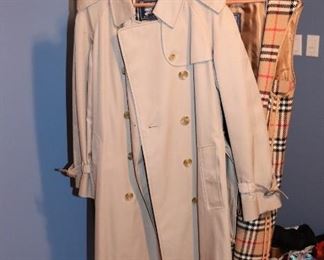 Burberry Men’s and Women’s Trench Coats