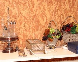 Decorative items Throughout