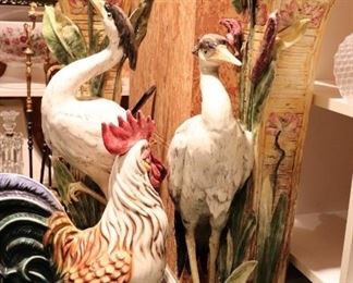 Large Decorative items Throughout