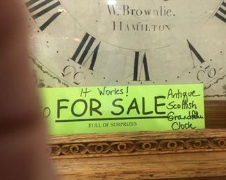 Scottish Grandfather Clock