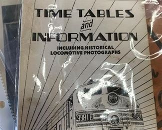 Railroad memorabilia