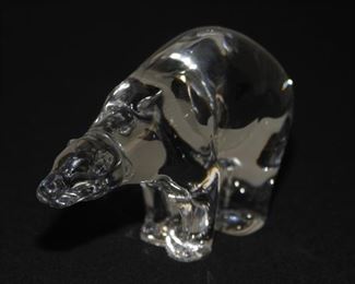 Baccarat Crystal Polar Bear
