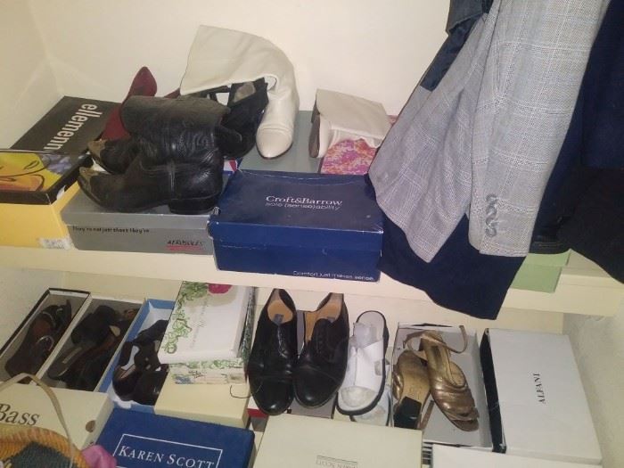 Shoes, Shoes, and more Shoes! Ever style and color.