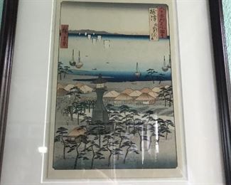 # 124 Woodblock Print