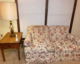 Loveseat and other end table 