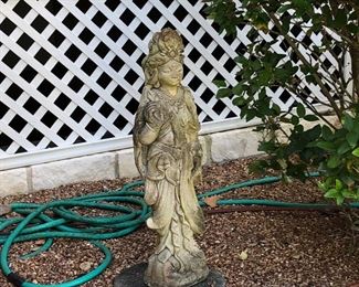 Cement statue