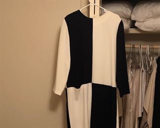 Cool block print dress