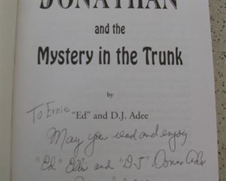 Jonathan Book Signed