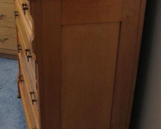 !920's Carved Wood Chest - Very Nice!