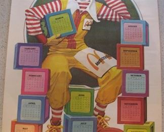 Ronald McDonald Calendar