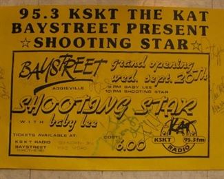 Advertising Poster Signed