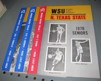 Vintage WSU Basketball Programs