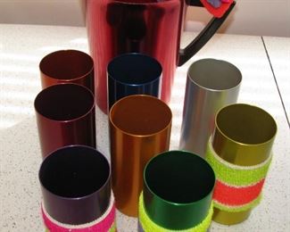 1950's Basal Metal Ware Set