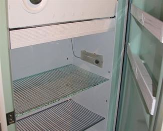 1950's Refrigerator Freezer - Works Great - Inside