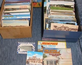 Old used and unused Post Cards