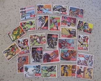 1960's Batman and Robin Trading Cards