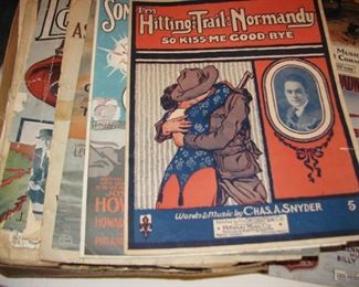 Old Piano Sheet Music