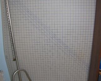 Extra Large Custom Cutting Mat with Grid