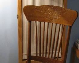 Antique Rocker - 4 Panel Room Divider