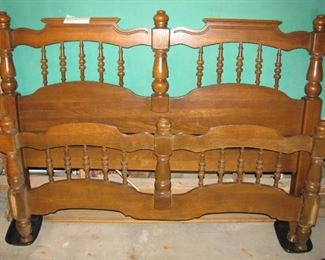 Matching Bed with Frame