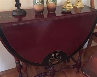 Roseville vases-candles table lamp