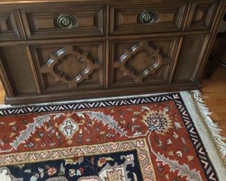 Honking Magnavox console stereo-works!--bring muscle