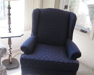 Two Matching Wing Back Chairs (Excellent Condition)...