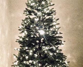 Artificial Christmas Tree with Lights