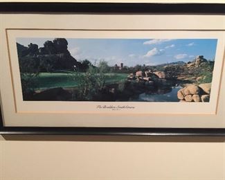 4 posters: Pebble Beach golf course and others.