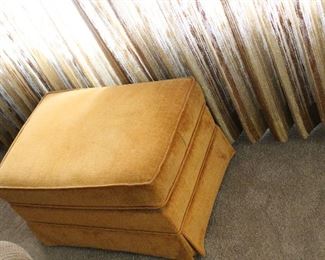 padded ottoman