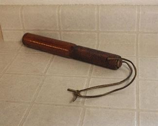 wooden billy club