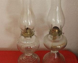 oil lamps