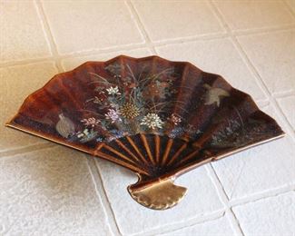 oriental fan dish