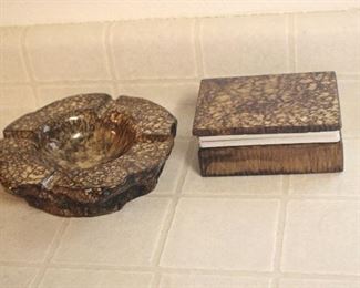marble ashtray-marble box