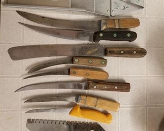 Commercial Butcher Knives-Saw