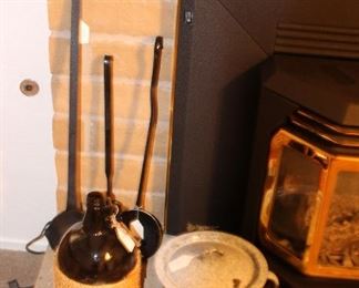 Cast iron ladles-jugs