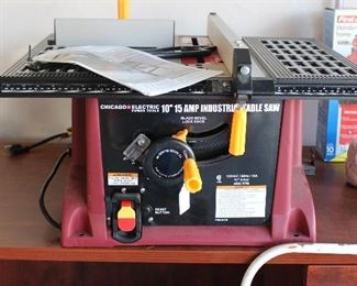 Chicago Electric 10" table saw