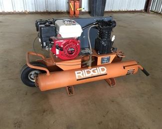Ridgid gas power air compressor