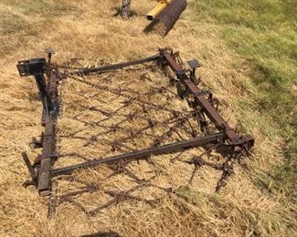 6' Harrow drag