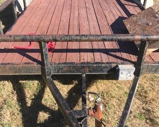16' flatbed trailer