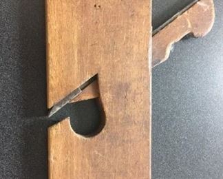 vintage wood hand plane