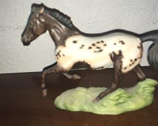 Appaloosa horse statue