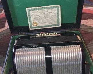 vintage montgomery ward accordion