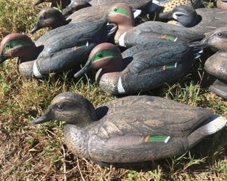 teal duck decoys