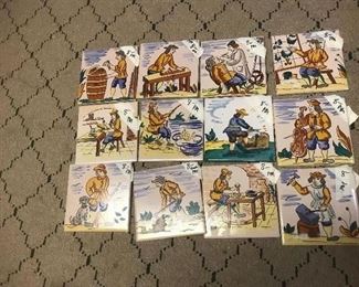 vintage portugese tiles