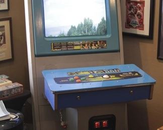 Sega Virtual Golf and Tennis Game Machine. Fun for any game room!
