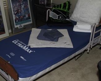 This medical bed is electric and both the bed and mattress are nearly new 