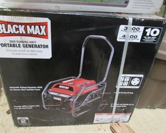 Brand New Black Max Portable Generator