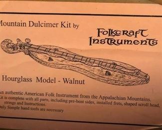 THANK YOU, Cher! Hourglass model walnut folk craft instrument DIY kit